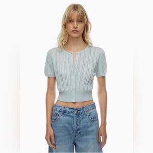 Wilfred Fey Cardigan Blue Size XS Aritzia #106311